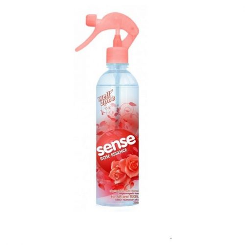 WELL DONE Légfrissítő és textil illatosító - Rose essence, 350 ml