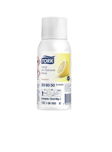 TORK A1 Légfrissítő Prem. utántöltő 75ml Citrus - 236050D