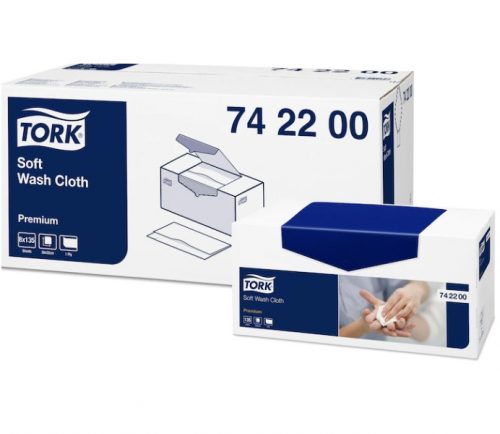 Tork Mosdatókendő Soft, 1rtg, fehér - 742200