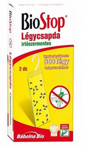 Biostop légyfogó lap ragasztós 2db /csomag