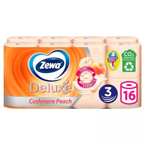 ZEWA Deluxe Toalettpapír 3 réteg peach 16 tekercs/csomag