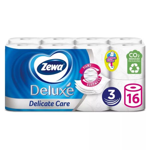 Zewa Deluxe Toalettpapír 3 réteg fehér 16 tekercs/csomag