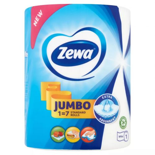 Zewa Jumbo 2 rétegű papírtörlő White 1 tekercs/csomag 325 lap