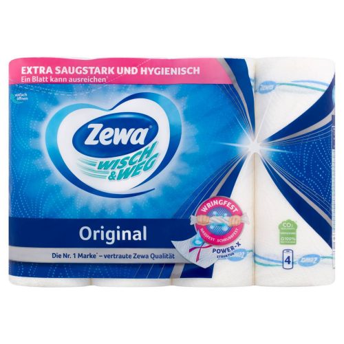 Zewa Wisch&Weg Original 2rét.papírtörlő 4 tekercs/csomag