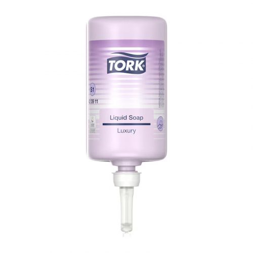 TORK S1 Szappan Luxury 1 liter lila magnólia illat - 420911